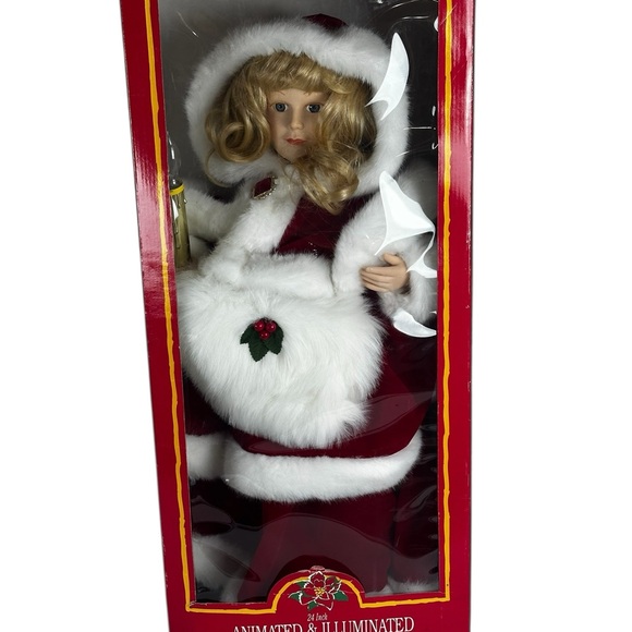 Vintage Christmas Animated & Illuminated Figure Deluxe Costume - Picture 9 of 15